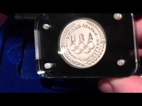 Salvador Dali Half Ounce Silver Olympic Medals