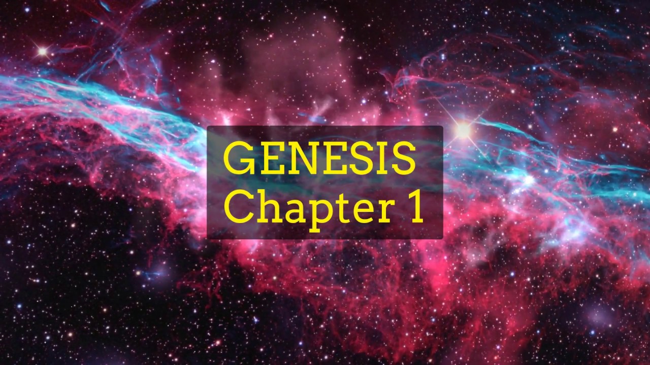 Genesis Chapter 1- Read with Great Music Background (The 5 Min Bible ...