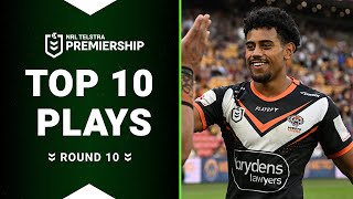 The top 10 plays from Round 10 of 2023 | Match Highlights