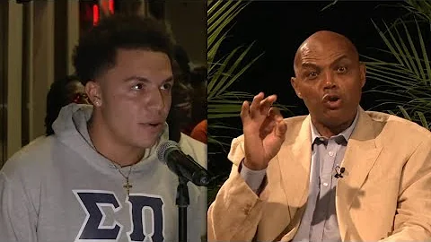 Charles Barkley shuts down fan in LeBron vs Jordan debate