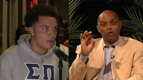 Charles Barkley shuts down fan in LeBron vs Jordan debate
