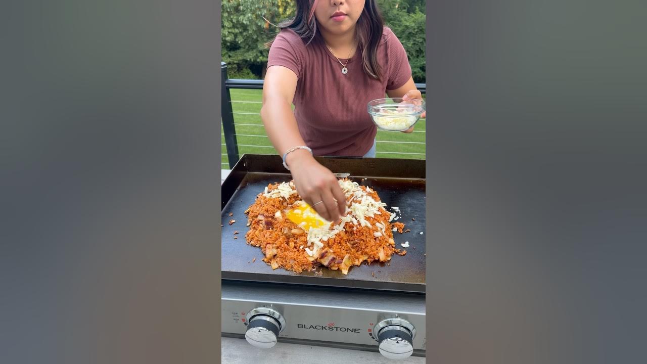 Pork Belly and Kimchi Fried Rice Blackstone Griddles YouTube