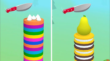 Slice It All Game! Very Satisfying and Relaxing ASMR Slicing Video NEW UPDATE