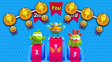 Viking Om Nom Race Winner & Champion Runner - Om Nom Run