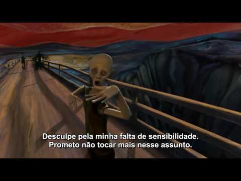 The Scream   &rsquo;O Grito&rsquo; de Edvard  Munch  curta de Sebastian  Cosor - LEGENDADO