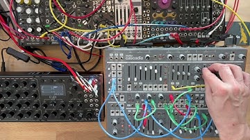 Intellijel Cascadia & Enjoy Electronics Godfather - Simple Sound Demo