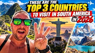 These are the 3 BEST Countries in South America to Visit in 2026!