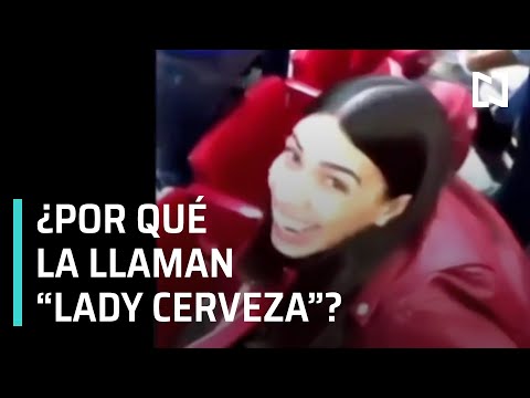 Lady Cerveza casi provoca pelea en estadio de las Chivas - Las Noticias