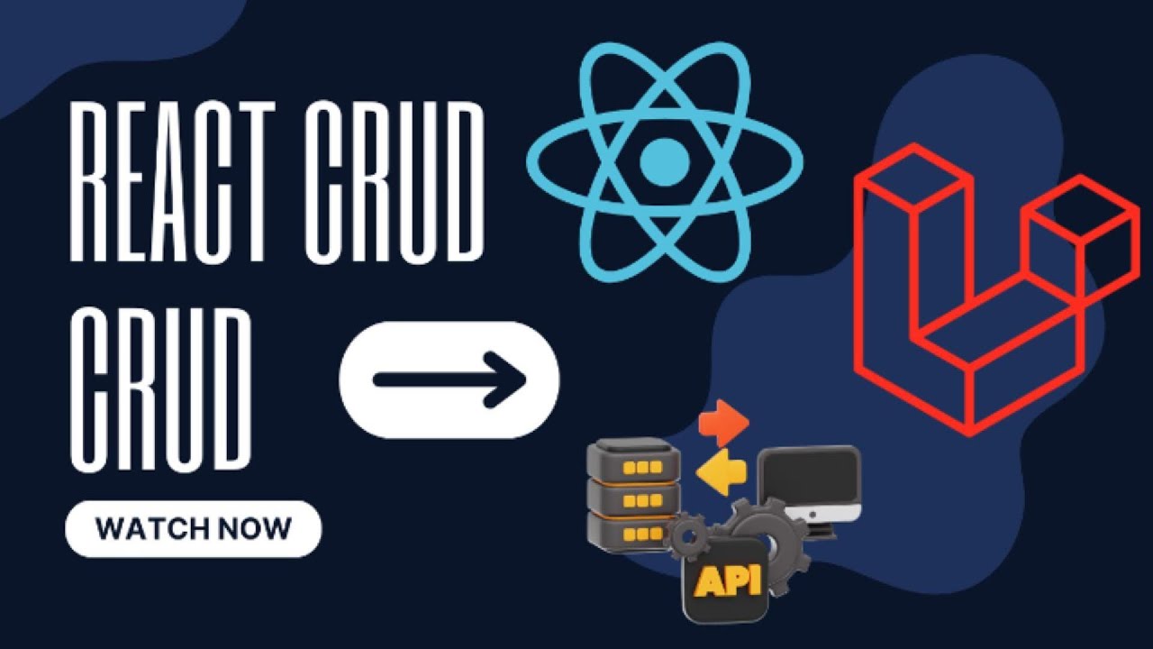 React JS X Laravel Api - YouTube