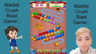 Marble Crush Blast Games | 🎮Play full level | |#Vairalvideo #MahiJaangame screenshot 5