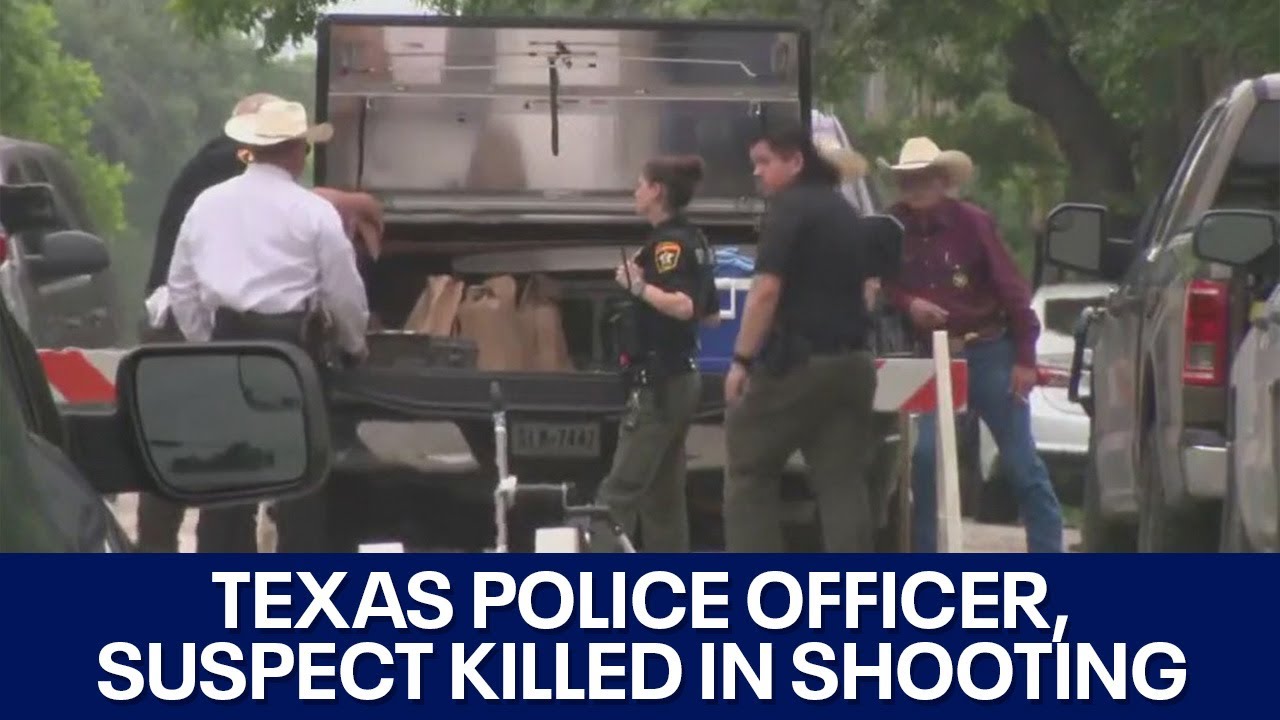 Texas police officer, suspect killed in shooting | FOX 7 Austin - YouTube