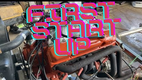 Big Block Mopar: First Start up and Break in!