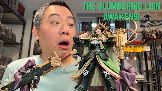 Unboxing & Review of JoyToy x Warhammer 40K Space Marines Dark Angels Primarch Lion El'Jonson