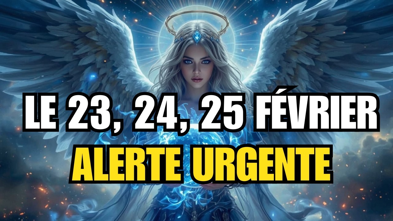 élus, ignorer cette date prophétique vous coûtera cher — Dieu a dit : 23, 24 et 25 février 📅