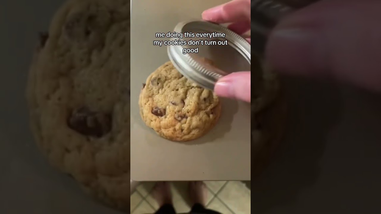 me doing this every time my cookies don't turn out good