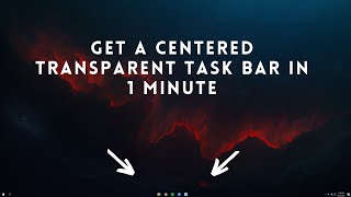 How to Make Taskbar Transparent Windows 10 and 11 (2024)