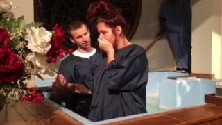 Donna's baptism
