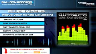 Clubraiders - Move Your Hands Up (Again) (Rene Rodrigezz Remix) Resimi