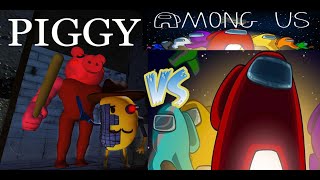 AMONG US VS PIGGY - BATALLA DE RAP