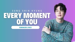 SUNG SHI KYUNG (성시경) 'Every Moment of You (너의 모든 순간)' OST Man Love From the Star Lyrics