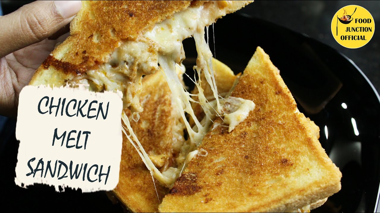 Mushroom Cheese Sandwich | Chicken Mushroom Melt Sandwich | Food Junction Official