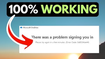 How To Fix Error Code 0x8004de44 in Microsoft OneDrive On Windows 11