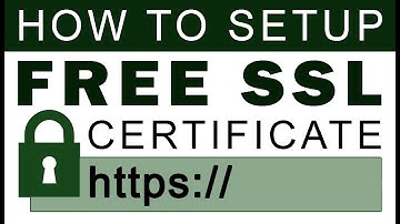 Add Free SSL Certificate in Wordpress Site Setup Web Security HTTPS Certificate in Wordpress