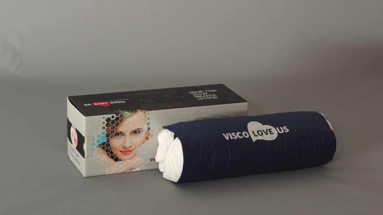 SILVER COVERMemory Foam PILLOWS from Visco Love US LLC. YouTube