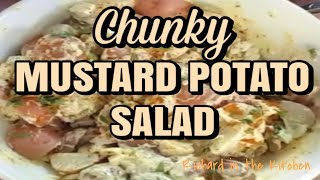 Chunky Mustard Potato Salad - Delicious Picnic Side Dish