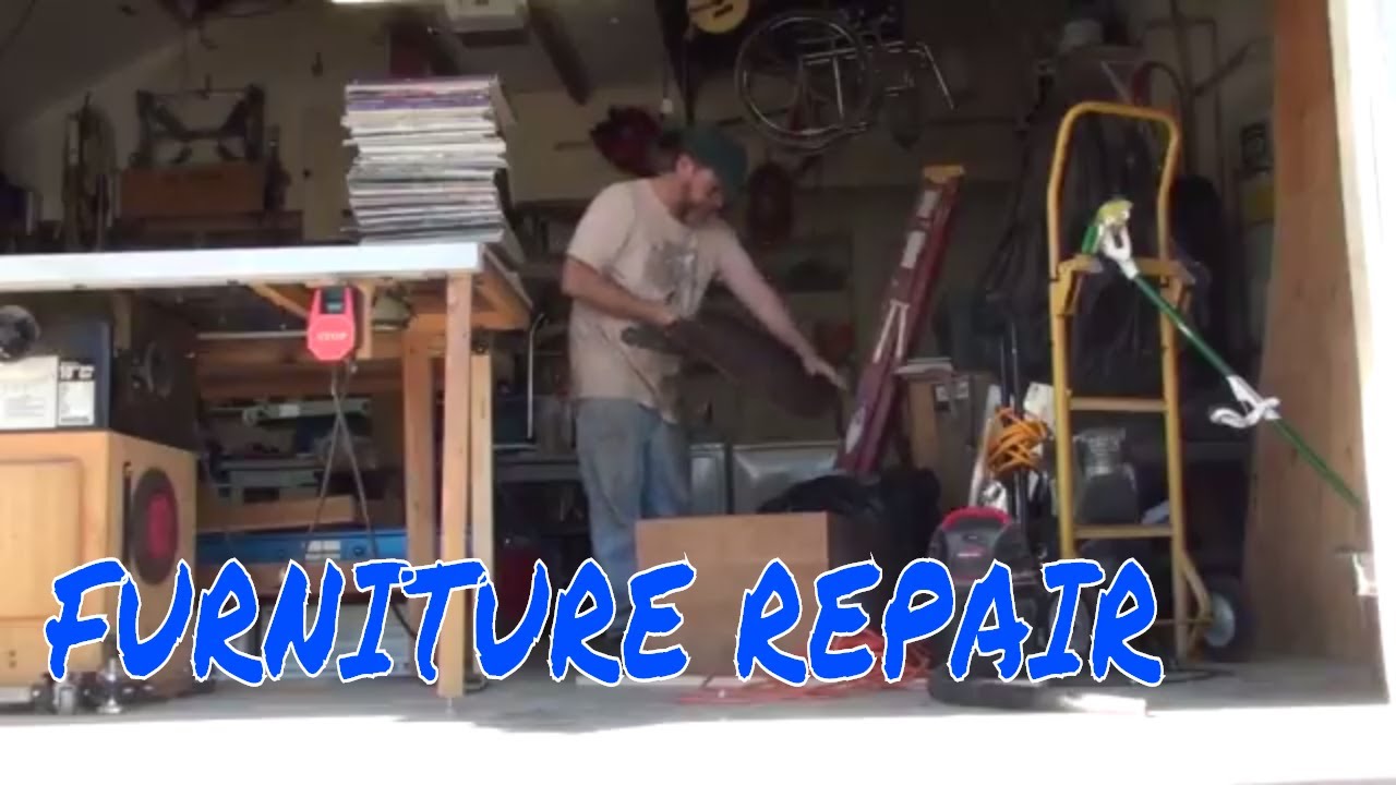 FURNITURE REPAIR YouTube