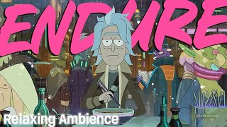 ♪ Rain & Relaxing Focus Music ☁  White Noise ☁ Rick's Origin Story ♪ You Will Make It screenshot 4