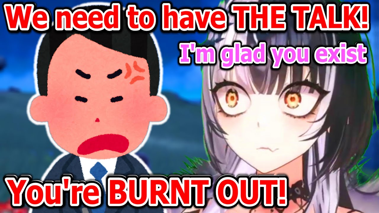 Shiori had to have THE TALK with her Manager about BURNOUT...