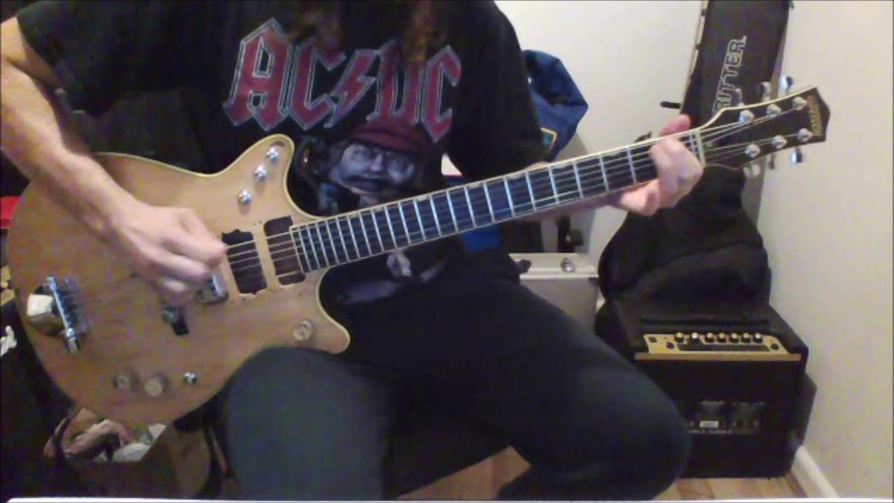 AC/DC - Demon Fire Teaser Guitar Rhythm Cover #PWRUP #DemonFire - YouTube
