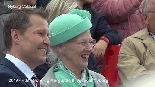 2019 Dronning Margrethe besøger Nyborg