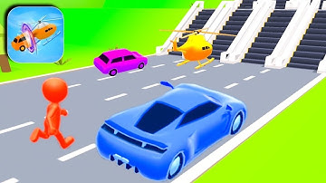 Shape-shifting 🚗🚲🚤 all levels walkthrough gameplay android iOS #14