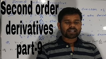 For class 12th ! chapter -Differentiation !Second order derivatives!  For BSEB, CBSE, ICSE BOARD.