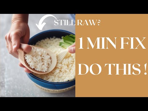 Can You Fix Undercooked Rice In Rice Cooker
