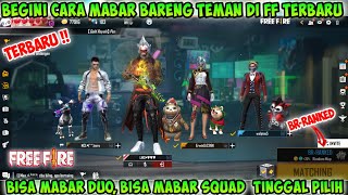 cara main sama teman atau Mabar sama teman di game free fire terbaru 2021