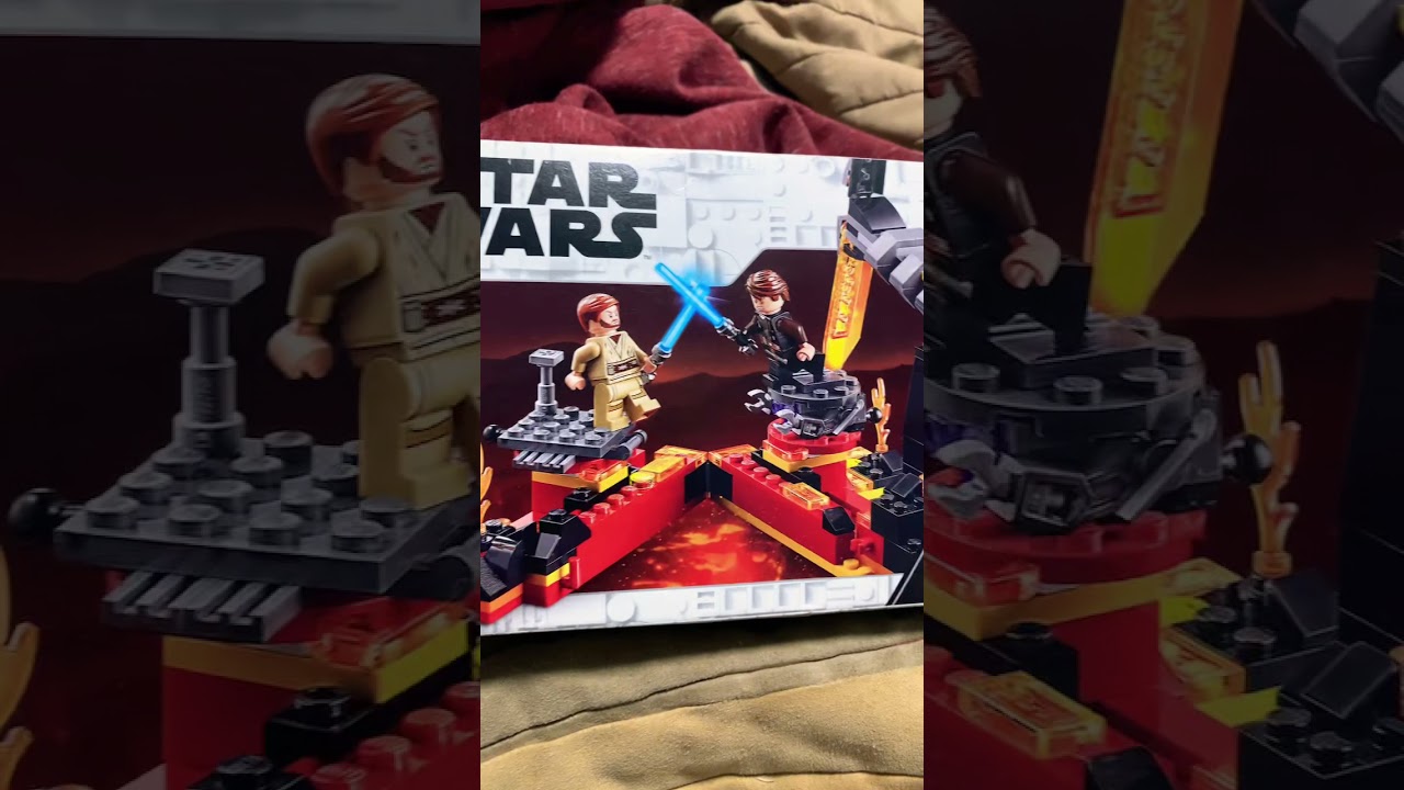 Lego Star Wars Duel on Mustafar set number 75269