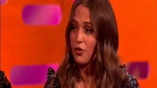 alicia vikander weird swedish