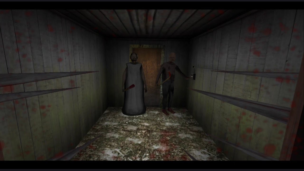 Trying to escape granny and grandpa's house |new creator |#newcreator #granny #grannychapter2game 