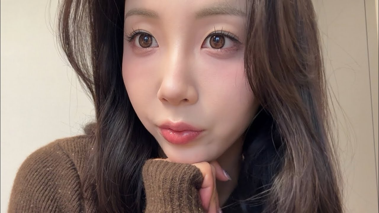 자연스럽게 눈 2배되는 메이크업,,, 👀👀 #메이크업 #메이크업튜토리얼 #화장품추천 #렌즈 #파데프리 