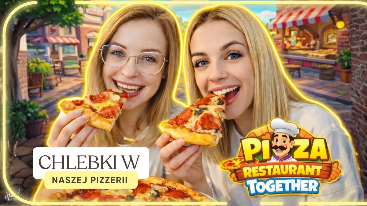 CHLEBKI w naszej PIZZERII🍕 | Pizza Restaurant Together🍕 #9 @KorciaGames