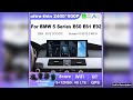 Ultrathin screen Android 15 For BMW 5 Series E60 E61 E92 20052012 Carplay Car Radio Video