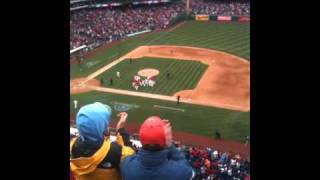 Phillies 2011 Home Opener Last Inning Mayberry's Hit