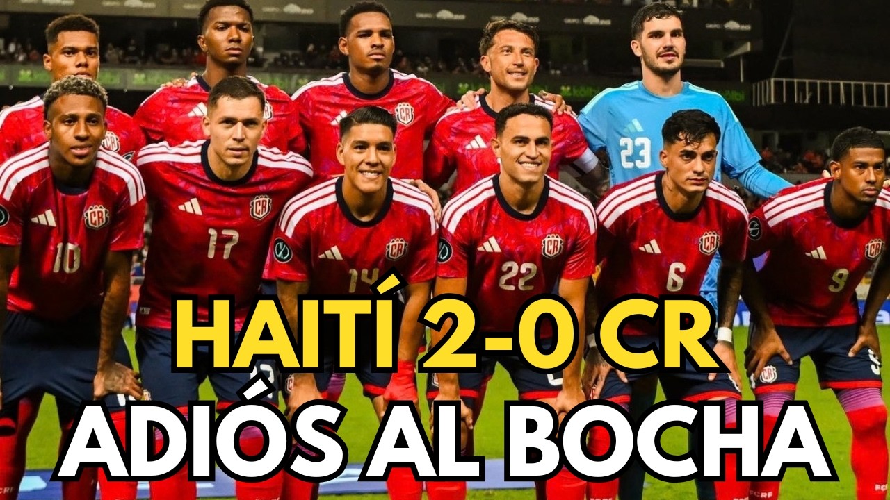 Haití vence 2-0 a Costa Rica y complica a la Sele en la Liga de Naciones