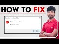 How to fix access is denied problem in computer  location is not available how to solve