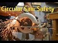 Using a Circular Saw Safely -  Beginners Woodworking #26