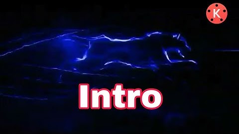 How To Make Running Lion Intro ! Best Intro ! Use A Tool