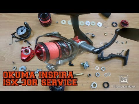 Reel Okuma Inspira ISX-30R Service (PART 1) 